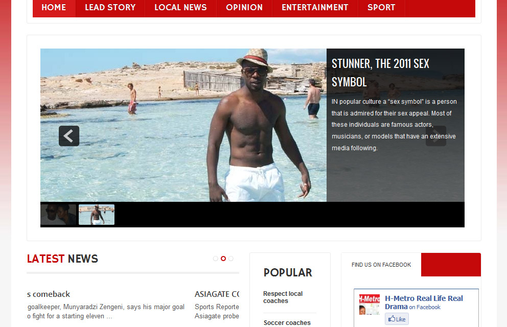 H-Metro Website